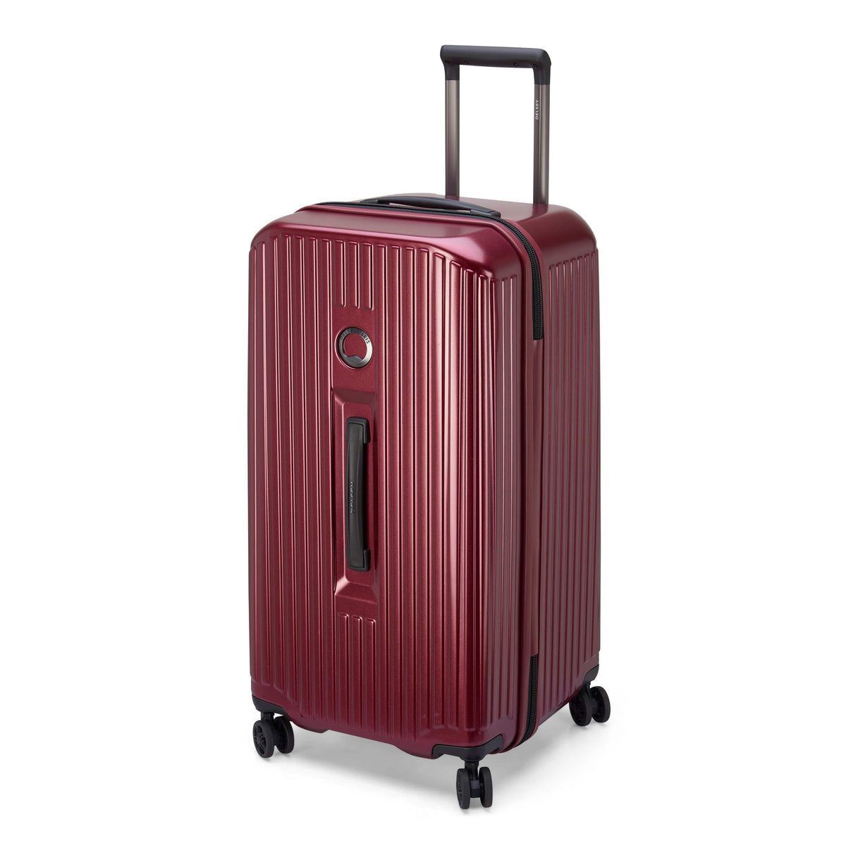 Delsey Paris Securitime Trunk Hardcase 73cm Red Luggage
