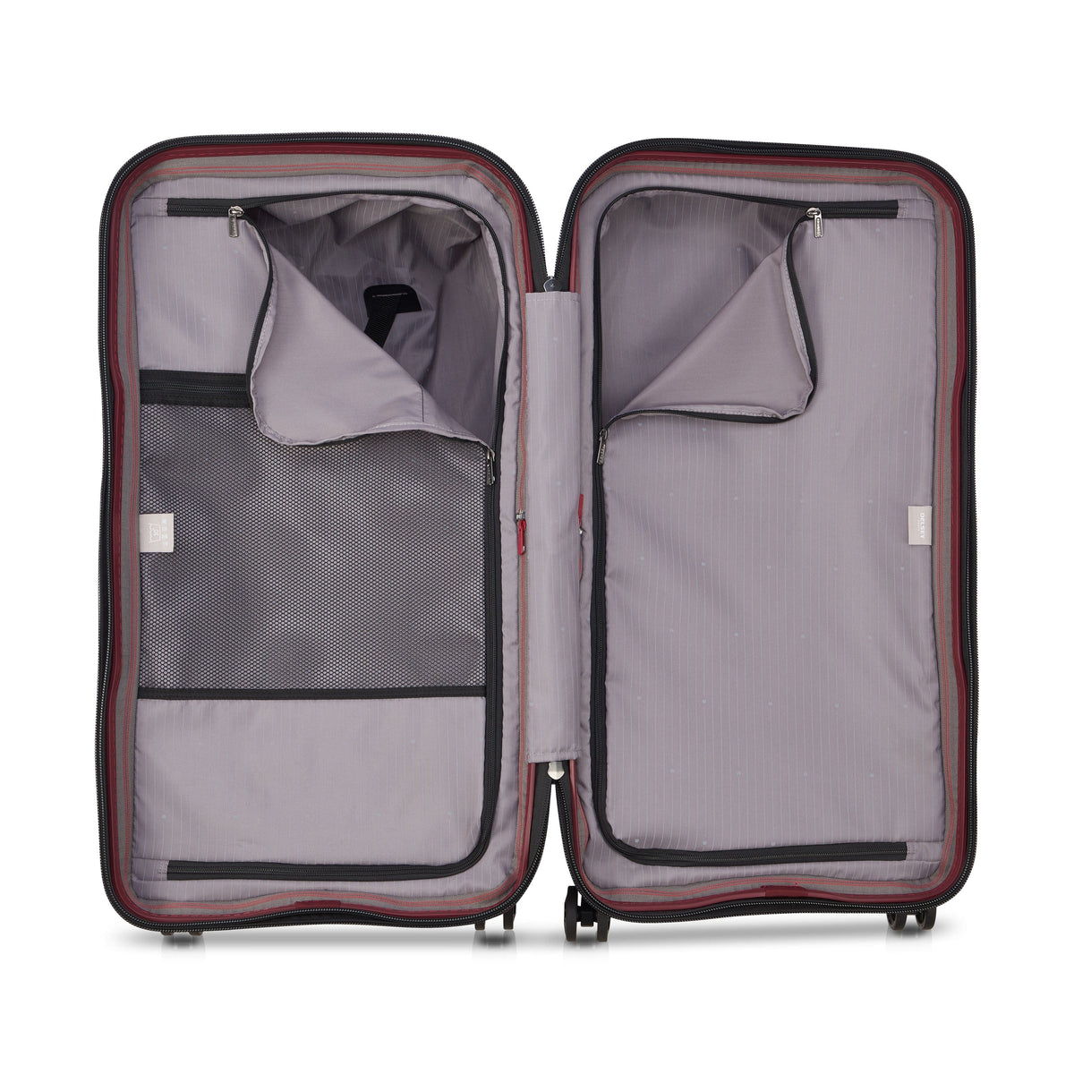 Delsey Paris Securitime Trunk Hardcase 73cm Red Luggage