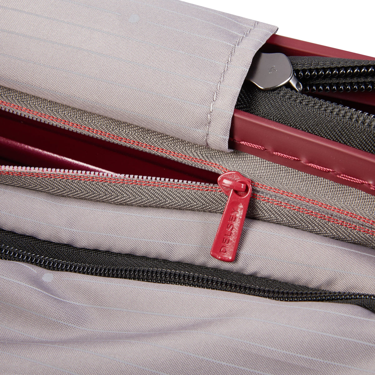 Delsey Paris Securitime Trunk Hardcase 73cm Red Luggage