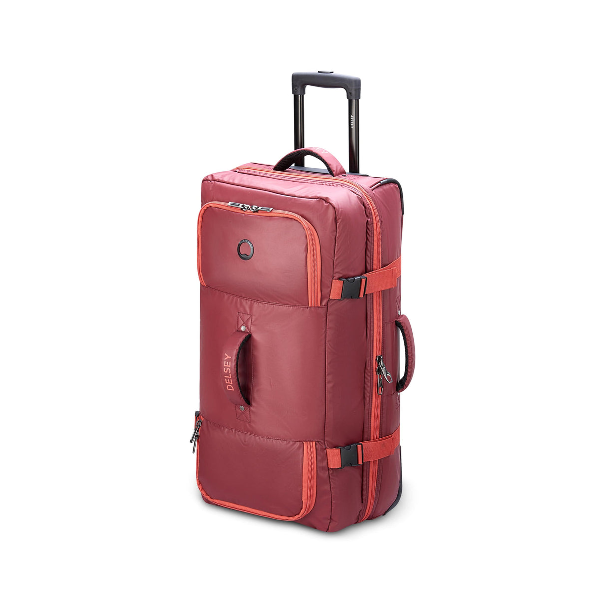 Delsey Paris Raspail Softcase 73cm Red Luggage