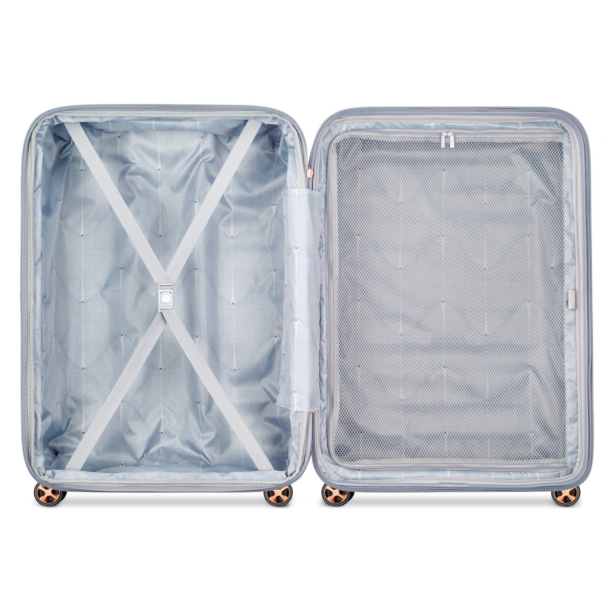 Delsey Paris Helium Shadow 5.0 Hardcase 82cm Platinum Luggage