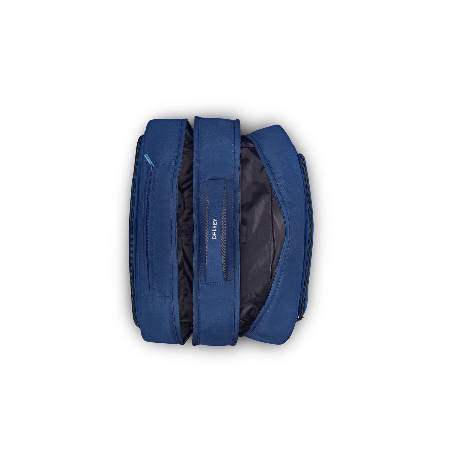 Delsey Paris BTS 2022 4 Wheel Navy Blue Wheeled School Bag