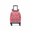 Delsey Paris BTS 2022 4 Wheel Pink Printing Wheeled School Bag