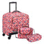 Delsey Paris BTS Collection 2022 Wheeled 3 Piece Pink Printing Set