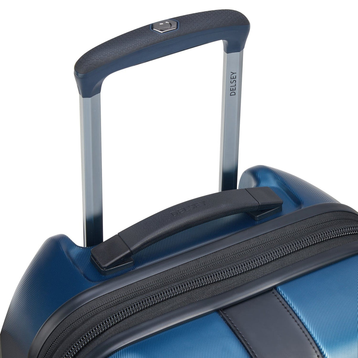 Delsey Paris Promenade Hard 2.0 Expandable 55cm Blue Luggage