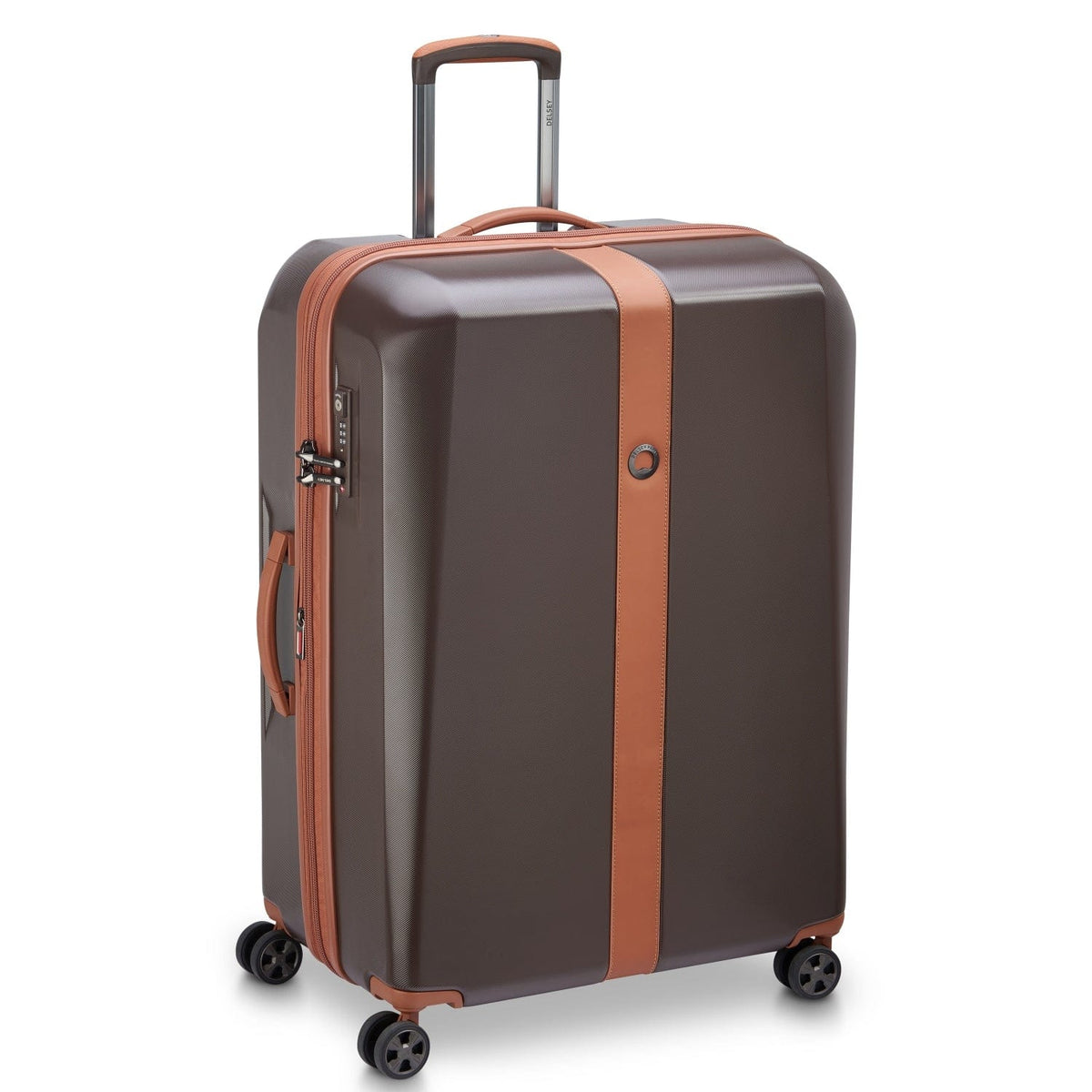 Delsey Paris Promenade Hard 2.0 Expandable 82cm Chocolate Luggage