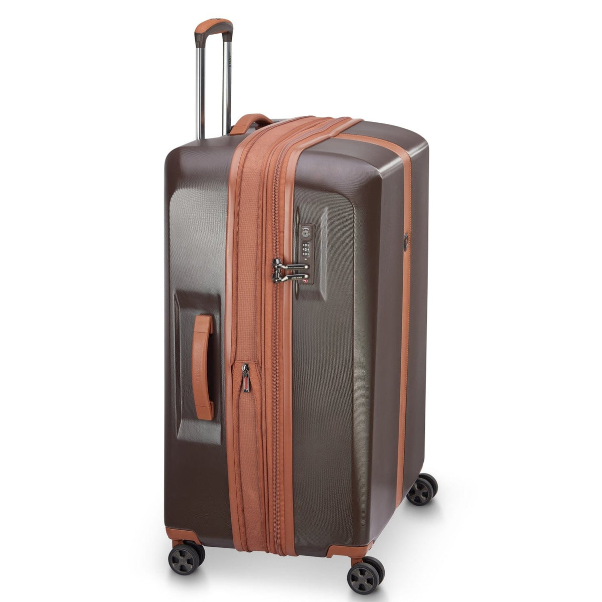 Delsey Paris Promenade Hard 2.0 Expandable 82cm Chocolate Luggage