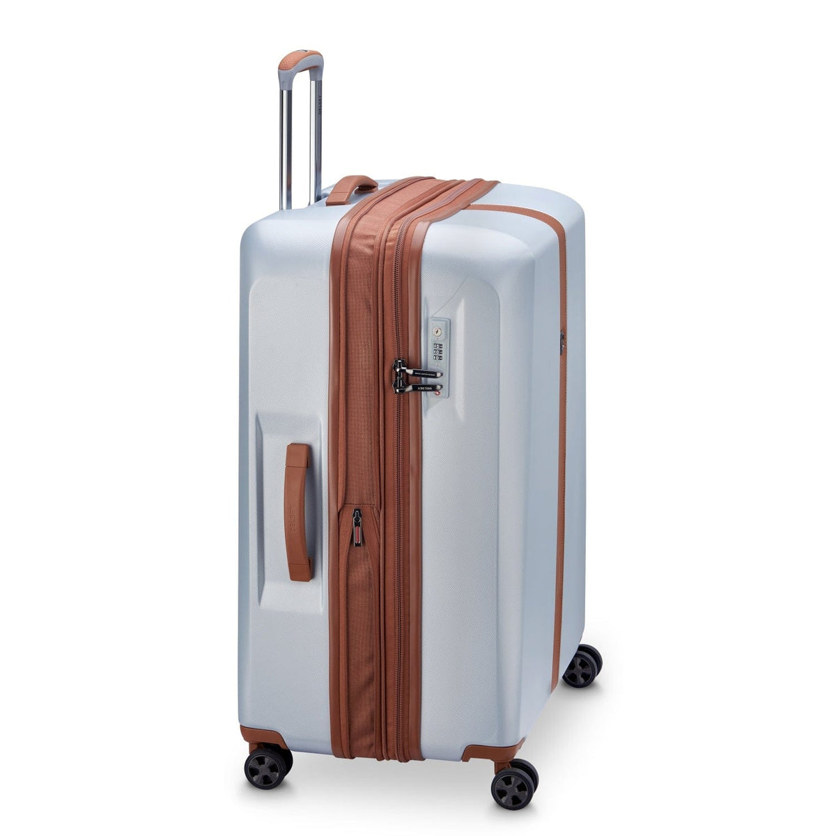 Delsey Paris Promenade Hard 2.0 Expandable 70cm Silver Luggage