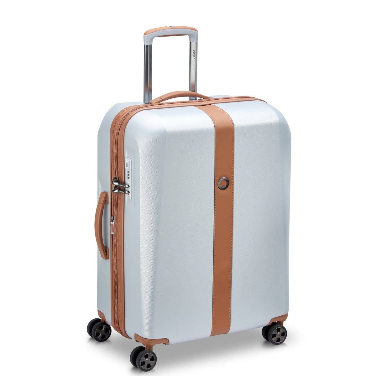 Delsey Paris Promenade Hard 2.0 Expandable 82cm Silver Luggage