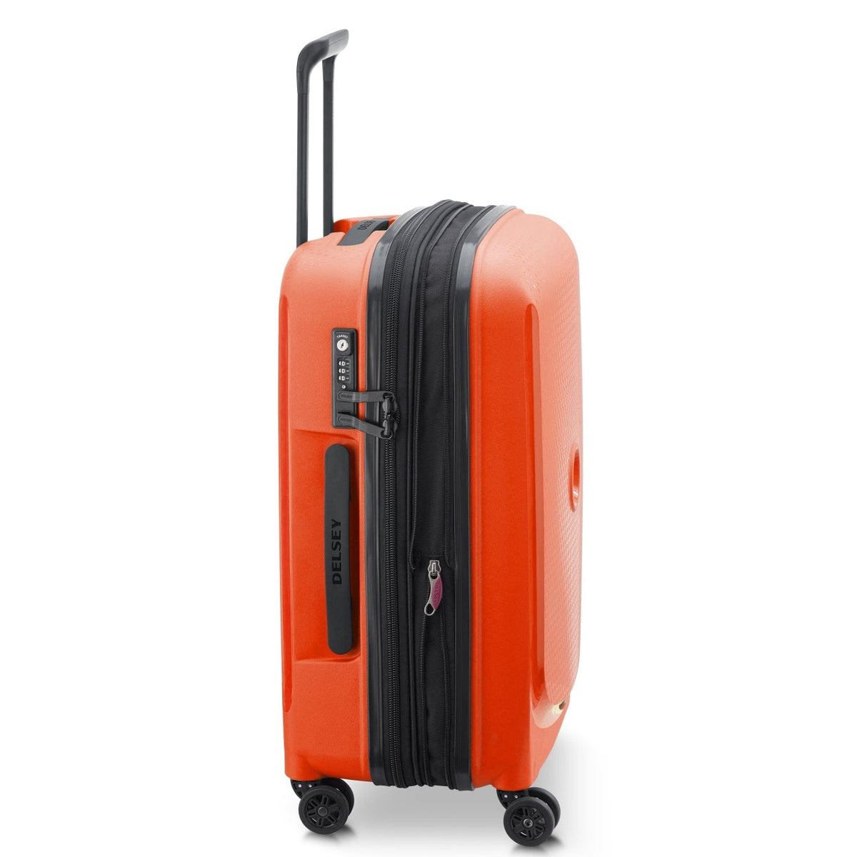 Delsey Paris Belmont Plus Expandable 61cm Orange Luggage