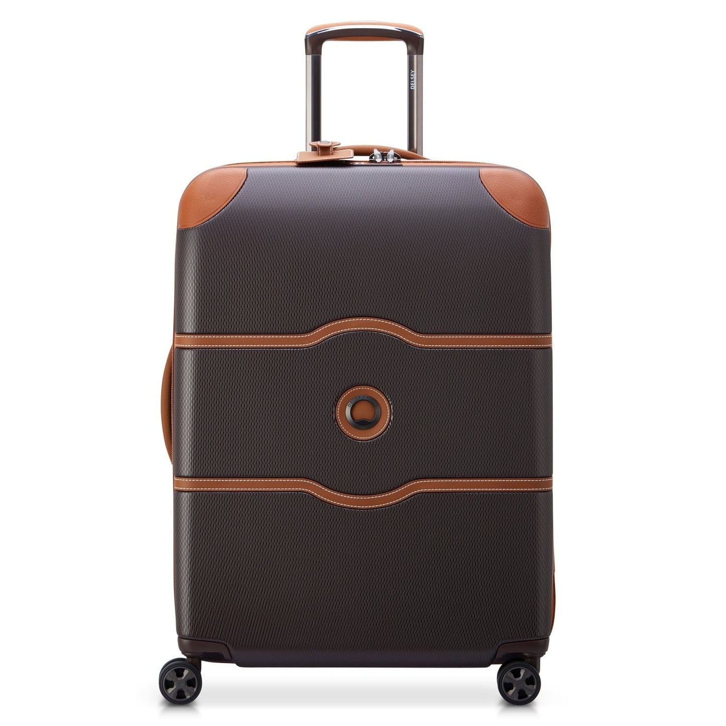 Delsey Chatelet Air 2.0 70cm Hardcase 4 Double Wheel Check-In Luggage Trolley Brown - 00167681906