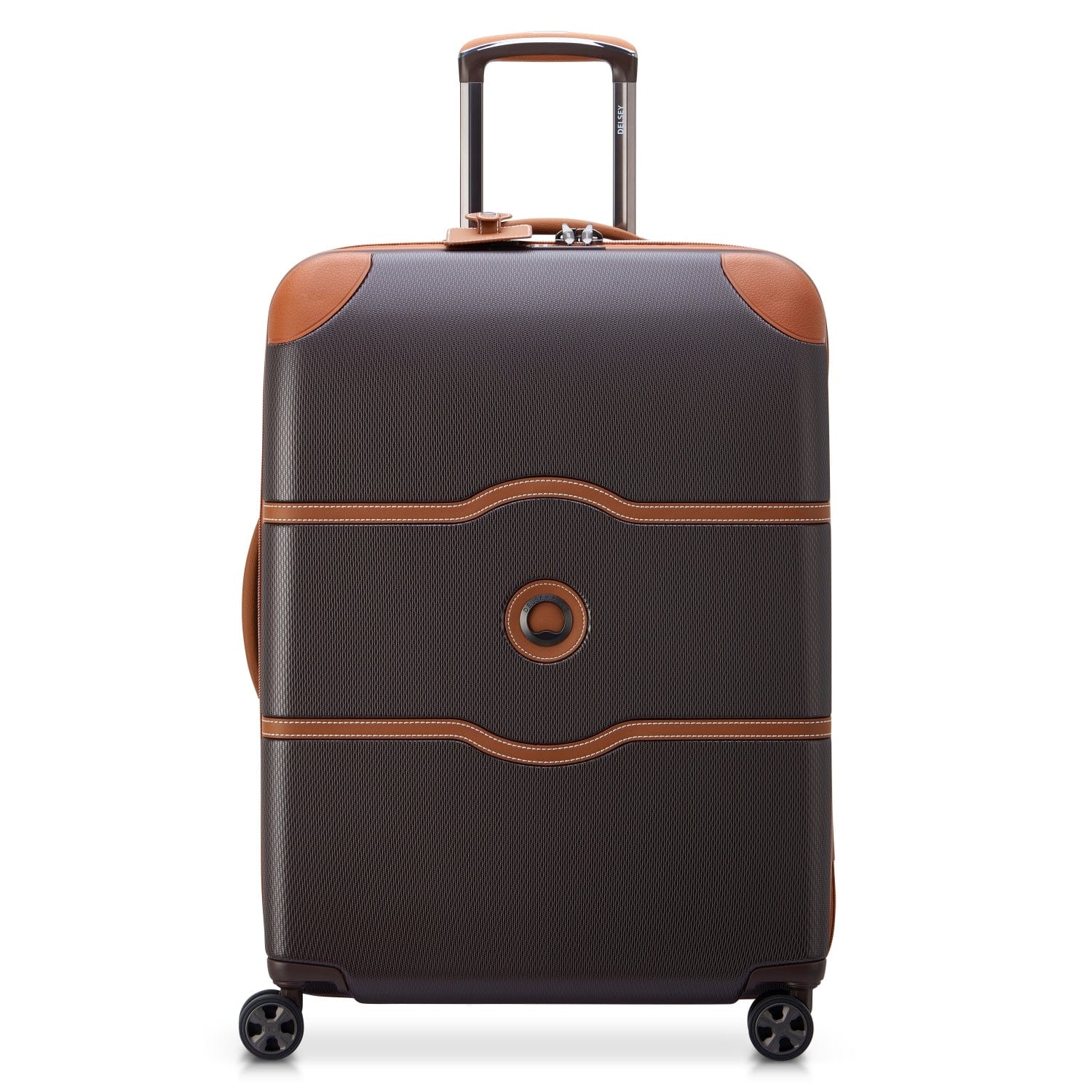 Delsey Chatelet Air 2.0 70cm Hardcase 4 Double Wheel Check-In Luggage Trolley Brown - 00167681906
