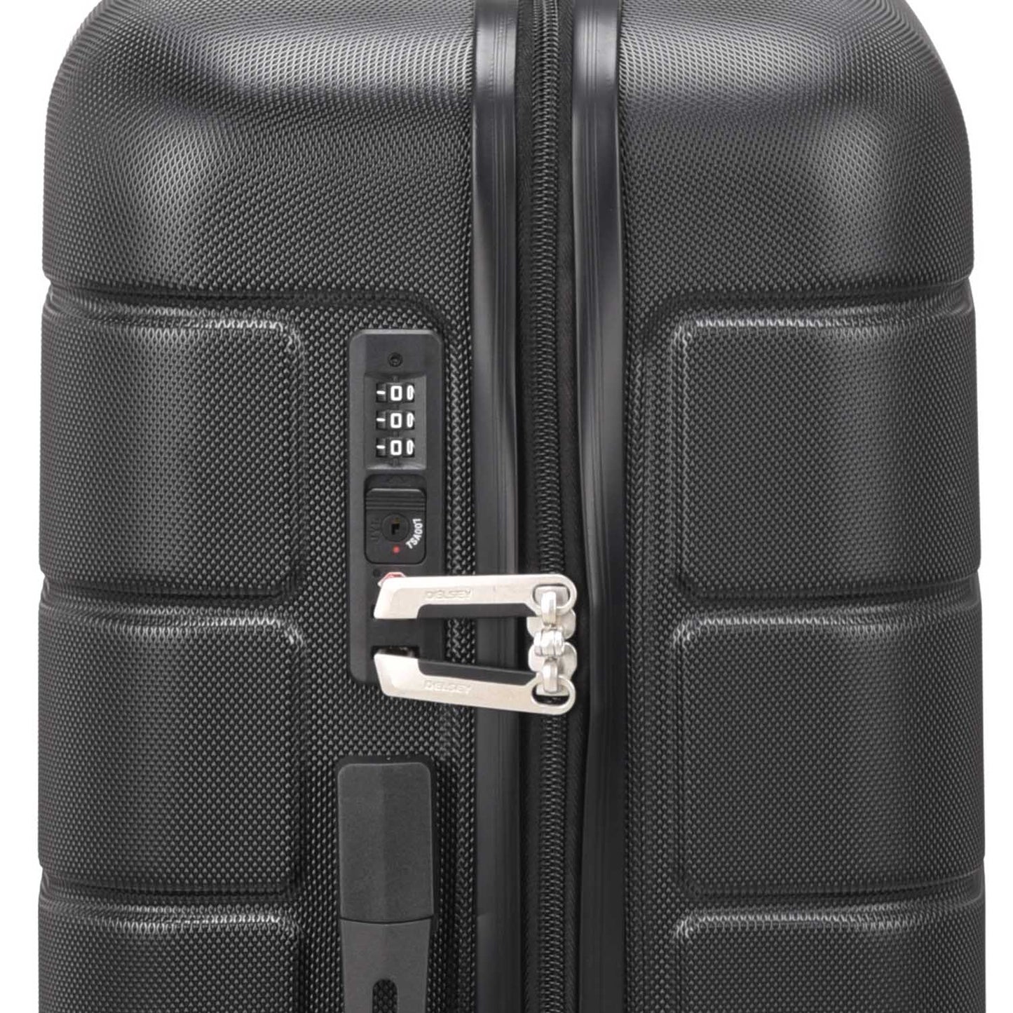 Delsey Paris Lagos Hardcase 66cm Black Luggage