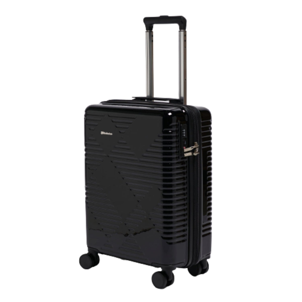 Echolac Extravagant Expandable 56+71+82cm Black Luggage Set