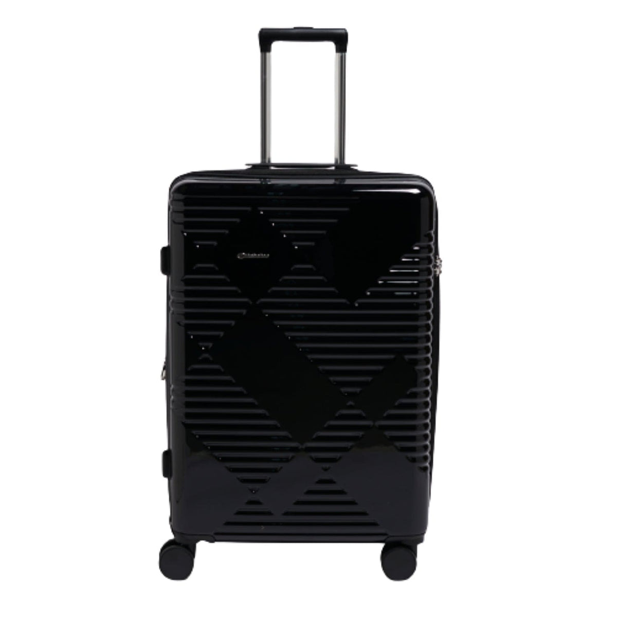 Echolac Extravagant Expandable 56+71+82cm Black Luggage Set