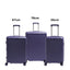 Echolac Sense Expandable 56+67+78cm Purple Luggage Set