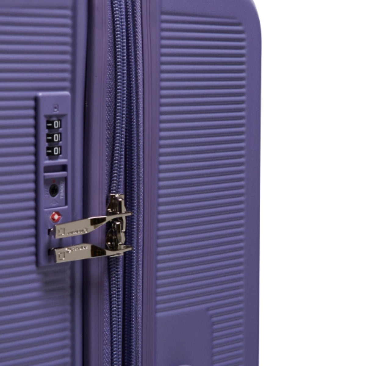Echolac Sense Expandable 56+67+78cm Purple Luggage Set