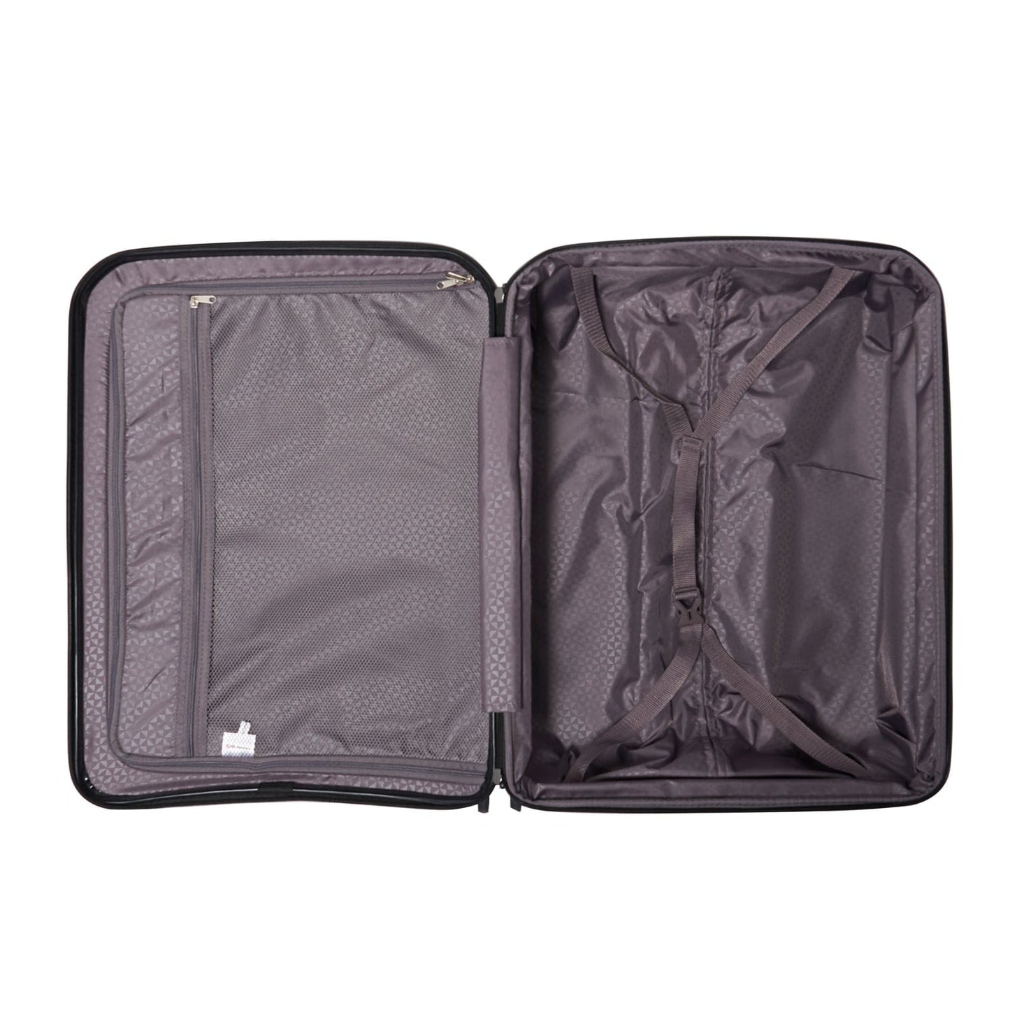 Echolac Lordnorth Expandable 58+68+77cm Black Luggage Set
