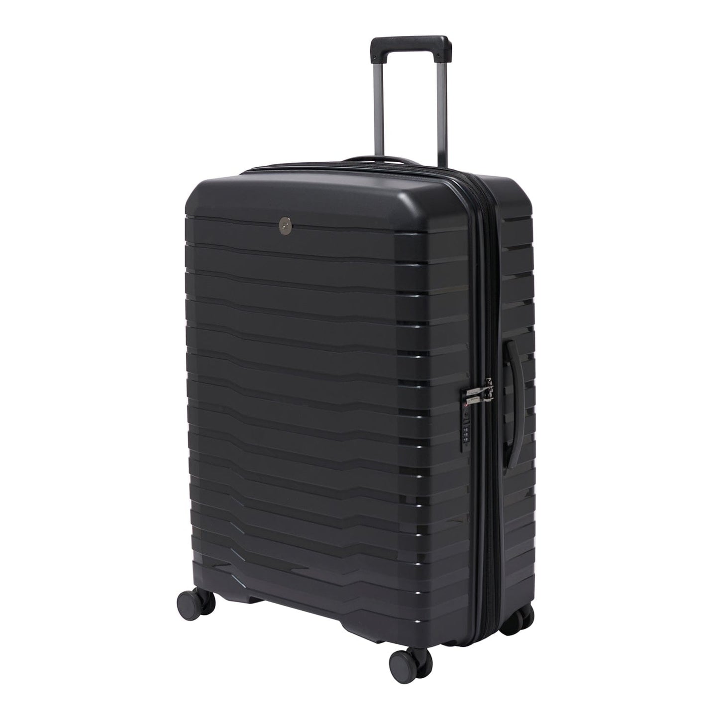 Echolac Lordnorth Expandable 58+68+77cm Black Luggage Set
