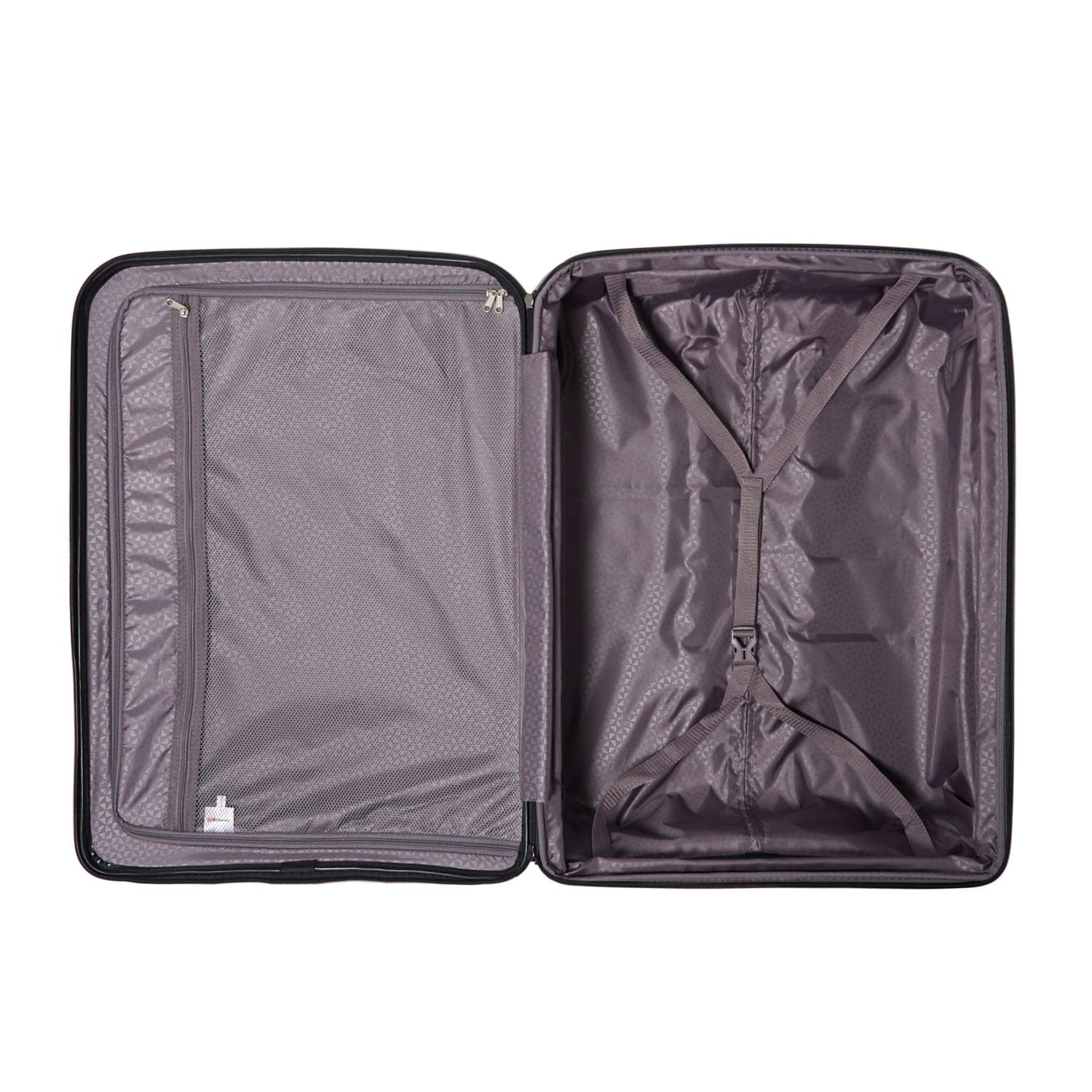 Echolac Lordnorth Expandable 58+68+77cm Black Luggage Set