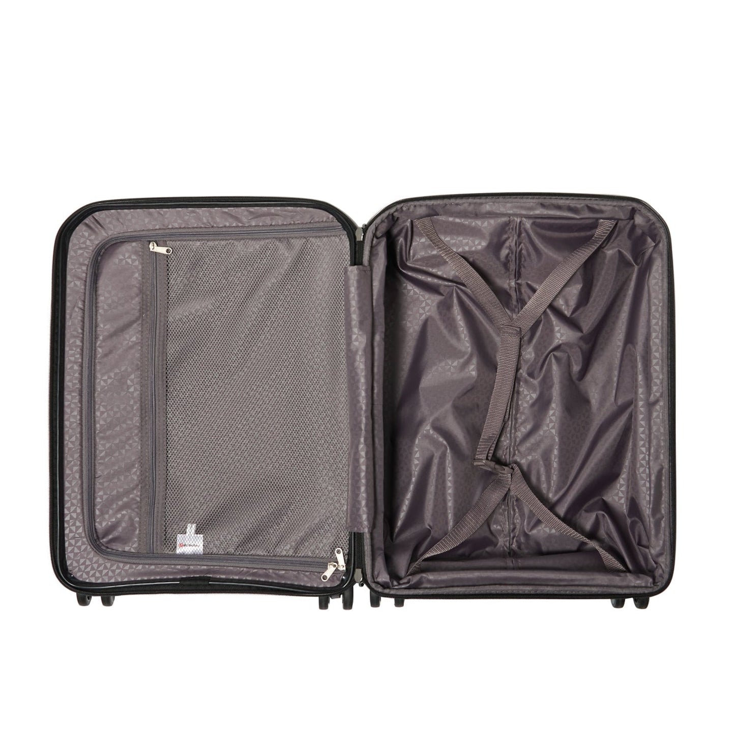 Echolac Lordnorth Expandable 58+68+77cm Black Luggage Set