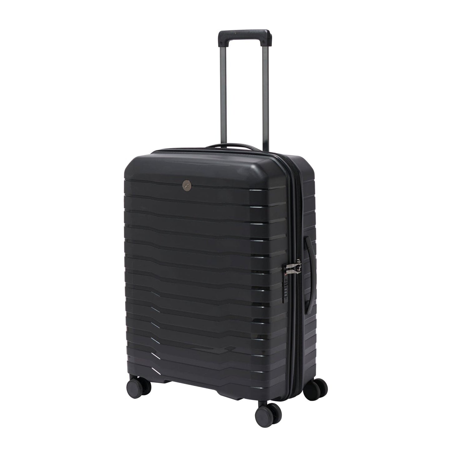 Echolac Lordnorth Expandable 58+68+77cm Black Luggage Set