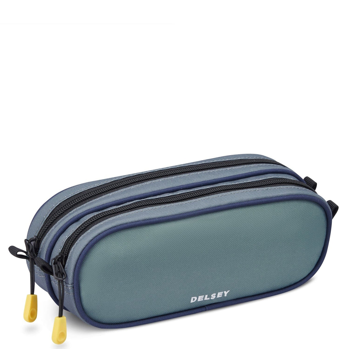 Delsey Paris BTS 2023 Top Zip Opening 2 Compartment Cactus Pencil Case