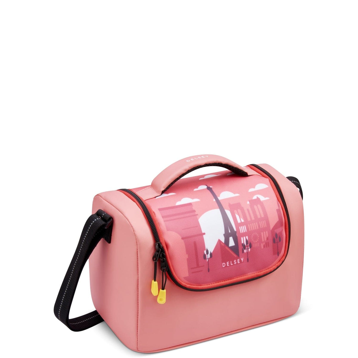 Delsey Paris BTS 2023 Isothermal Pink Printing Lunch Bag