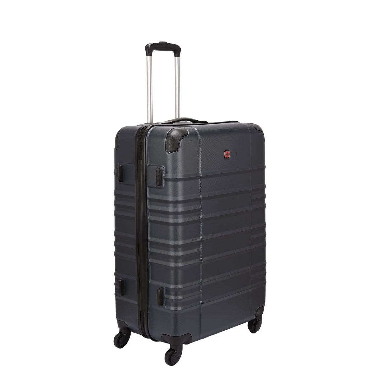 Wenger Amplar 3 Piece 53+65+75cm Hardside Non-Expandable Check-In Luggage Trolley Set Navy Blue - 653150
