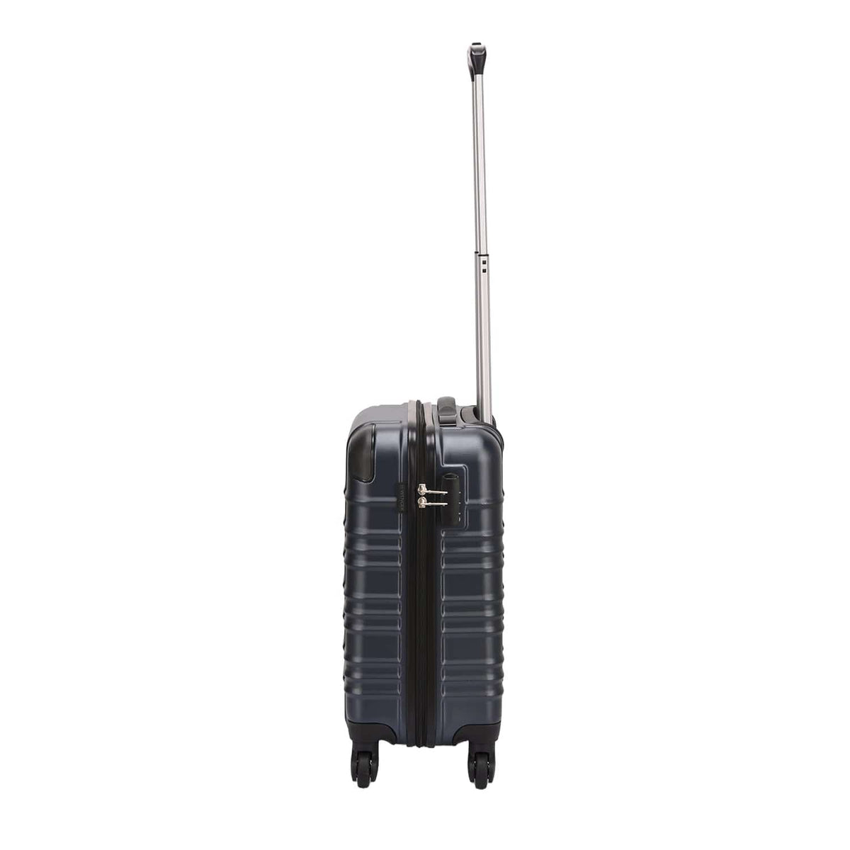Wenger Amplar 3 Piece 53+65+75cm Hardside Non-Expandable Check-In Luggage Trolley Set Navy Blue - 653150