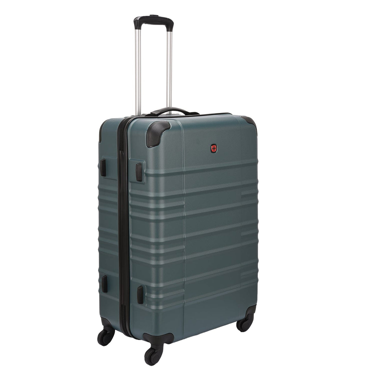 Wenger Amplar 3 Piece 53+65+75cm Hardside Non-Expandable Check-In Luggage Trolley Set Deep Lake - 653151