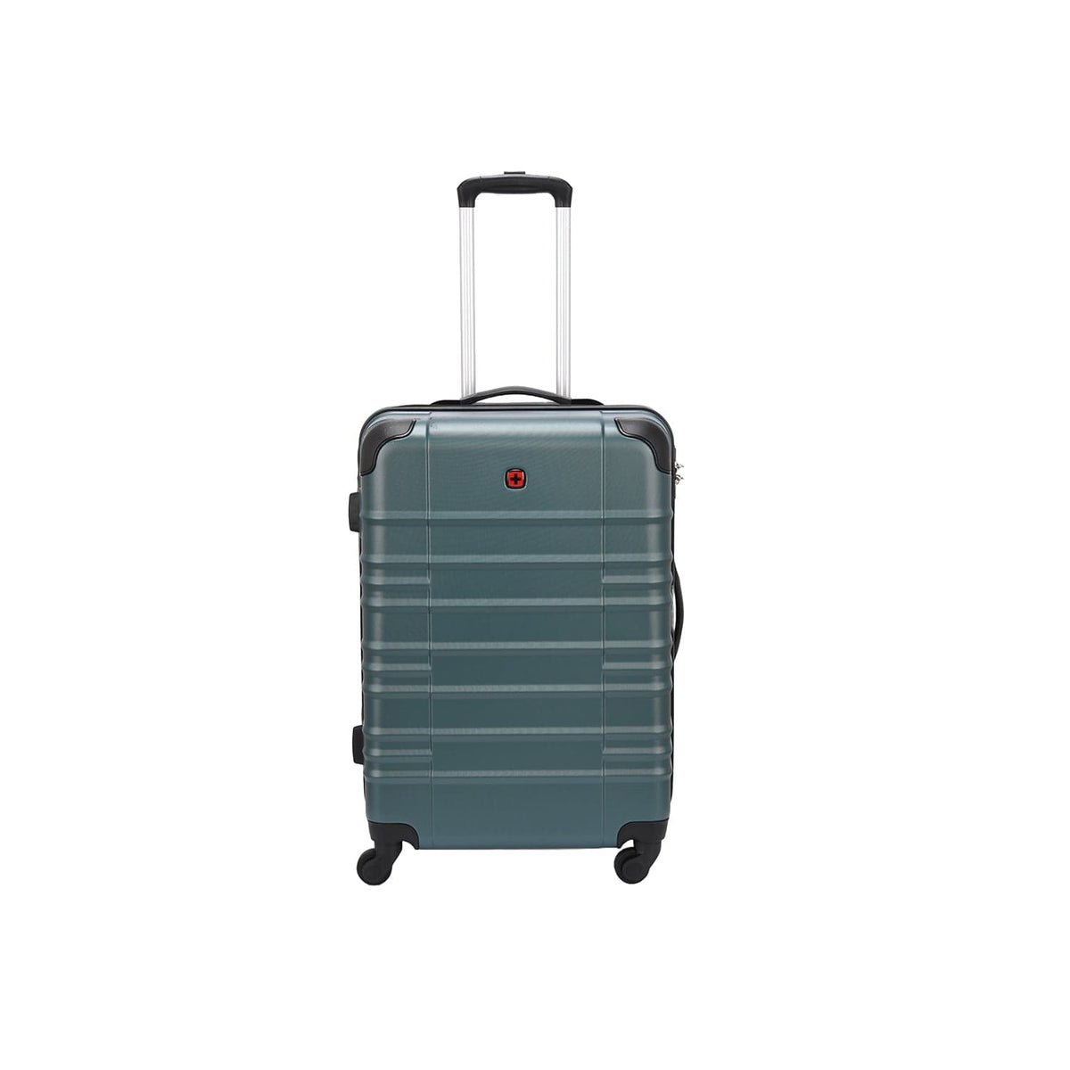 Wenger Amplar 3 Piece 53+65+75cm Hardside Non-Expandable Check-In Luggage Trolley Set Deep Lake - 653151