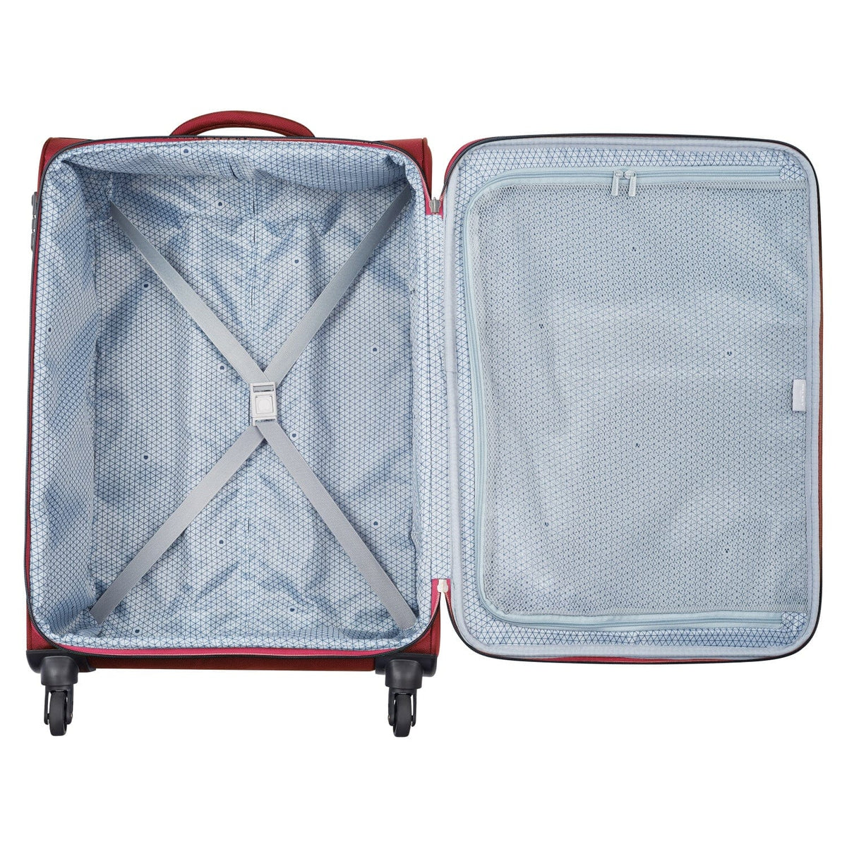 Delsey Paris Cuzco Softcase 68cm Red Luggage