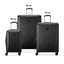 Delsey Paris Christine 3 Piece Expandable Black Luggage