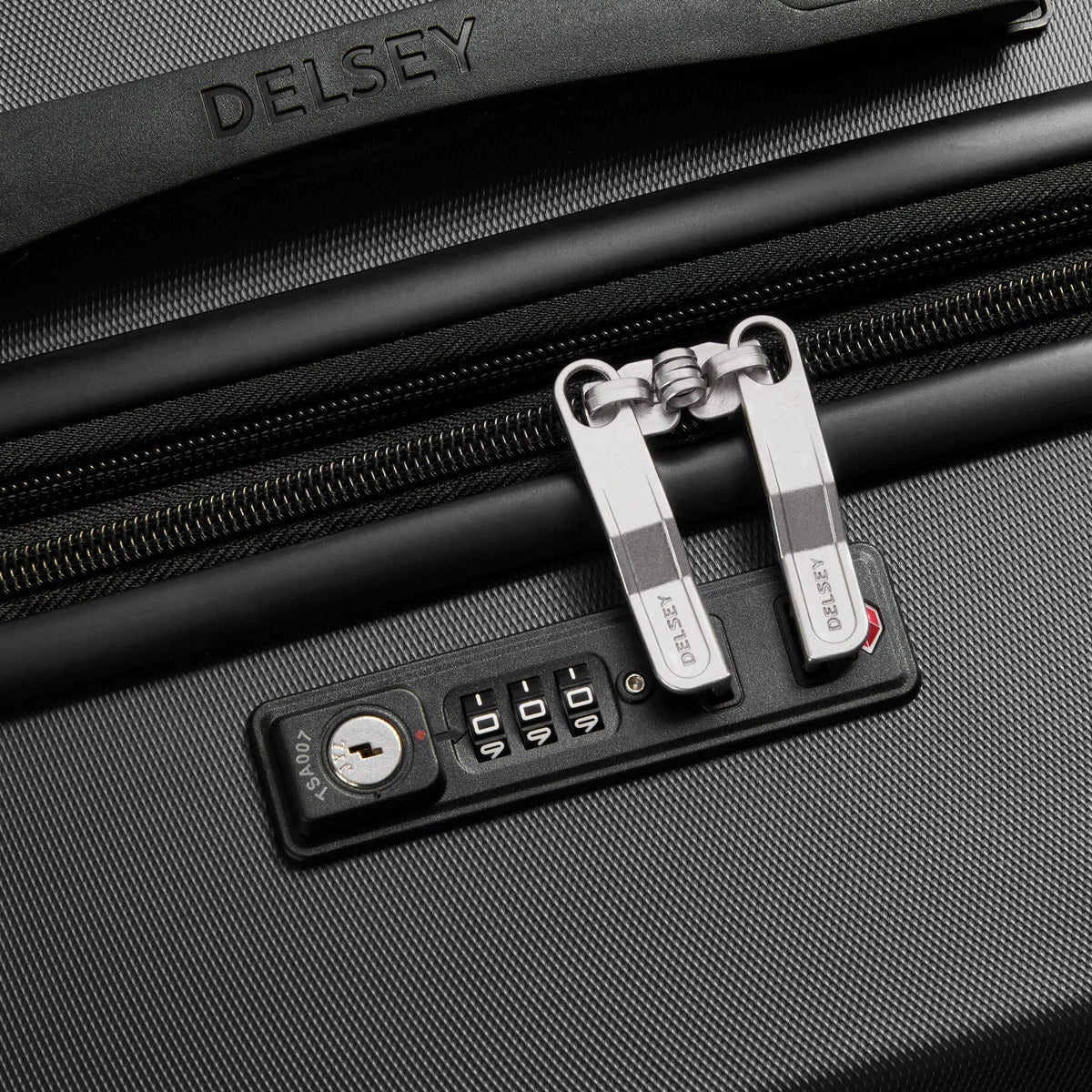 Delsey Paris Christine 3 Piece Expandable Black Luggage