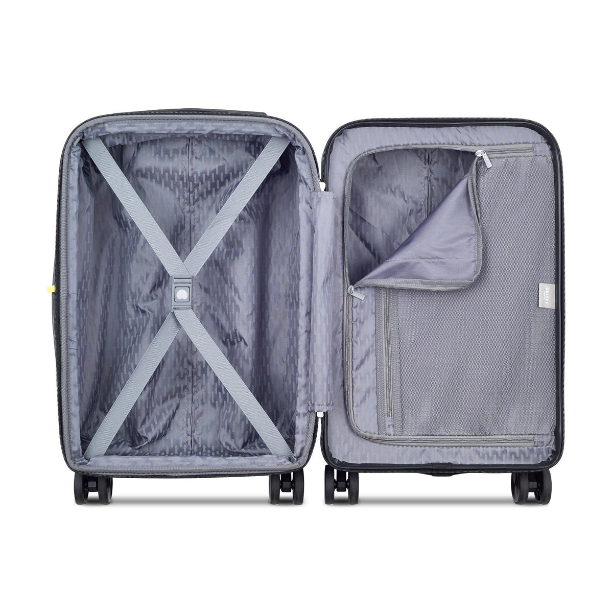 Delsey Paris Christine 3 Piece Expandable Black Luggage