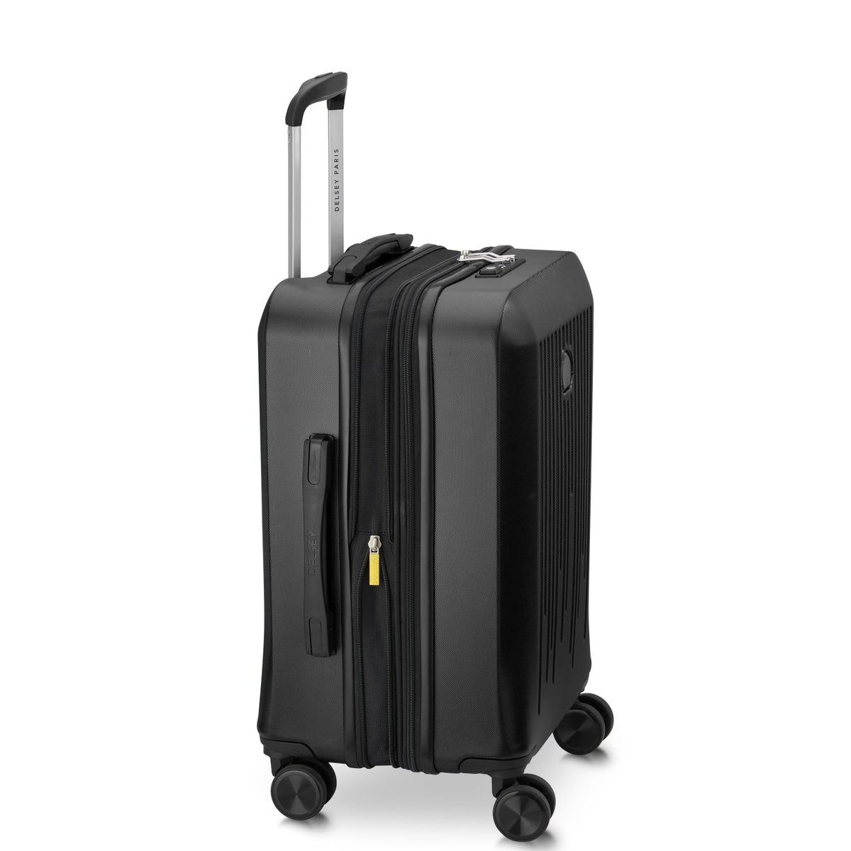 Delsey Paris Christine 3 Piece Expandable Black Luggage