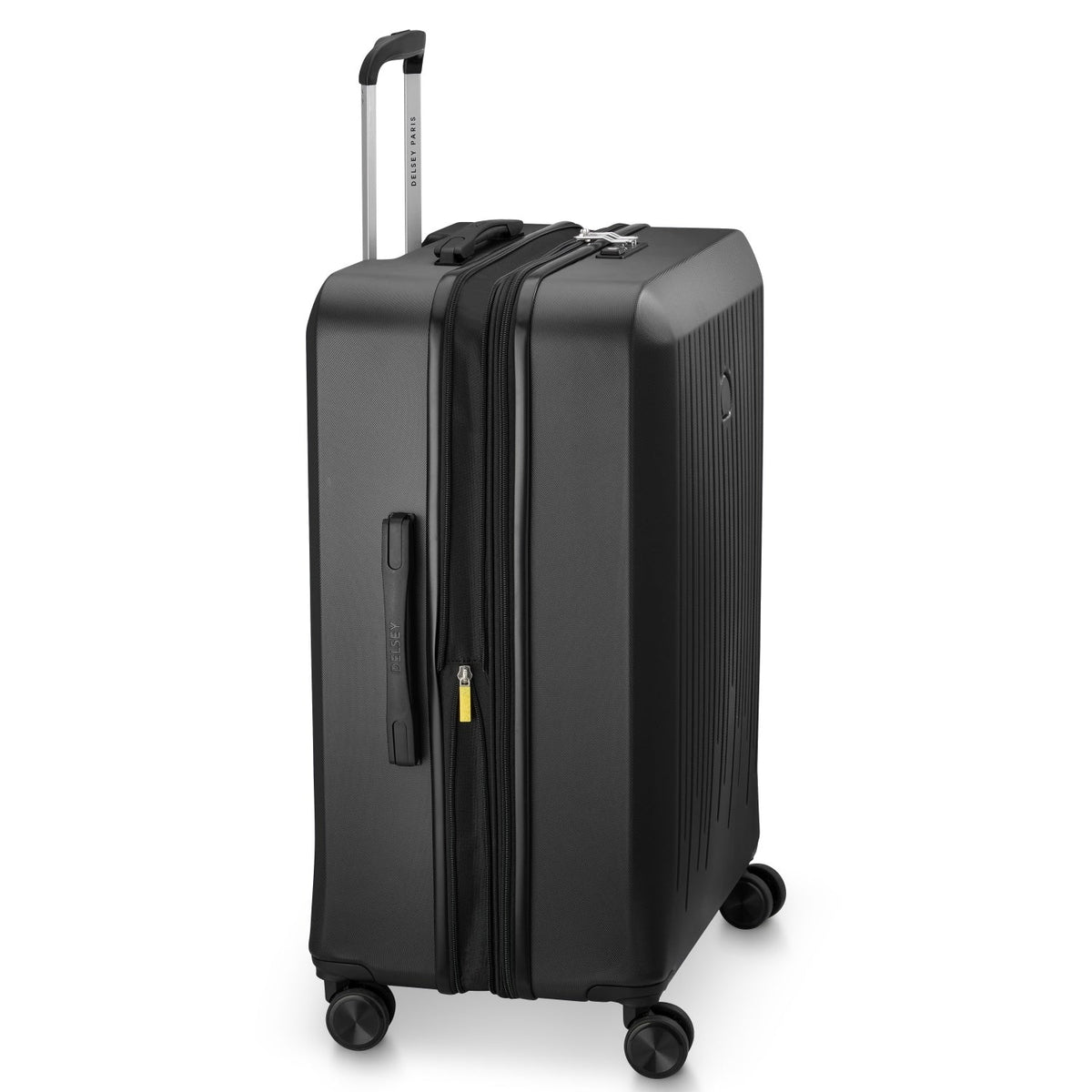 Delsey Paris Christine 3 Piece Expandable Black Luggage