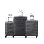 Delsey Paris Tiphanie 3 Piece Expandable Graphite Luggage