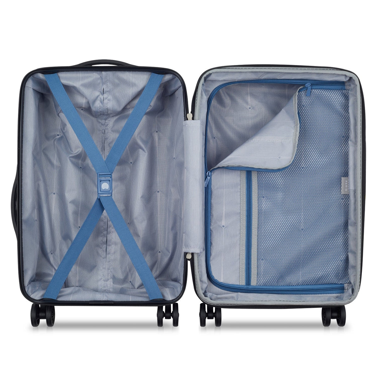 Delsey Paris Tiphanie 3 Piece Expandable Graphite Luggage