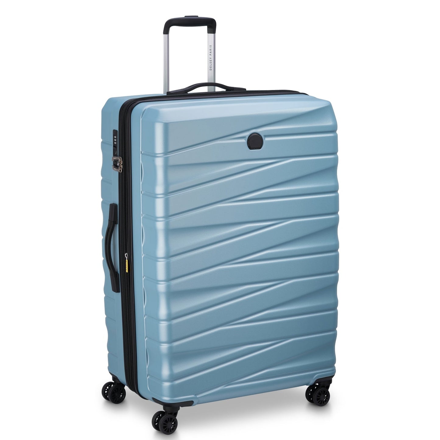 Delsey Paris Tiphanie 3 Piece Expandable Aqua Luggage
