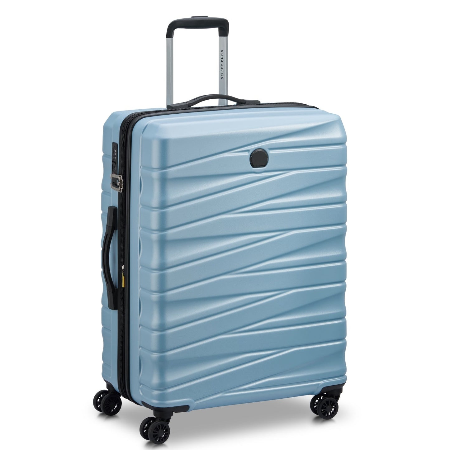 Delsey Paris Tiphanie 3 Piece Expandable Aqua Luggage