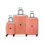 Delsey Paris Ophelie 3 Piece Expandable Glossy Pink Luggage