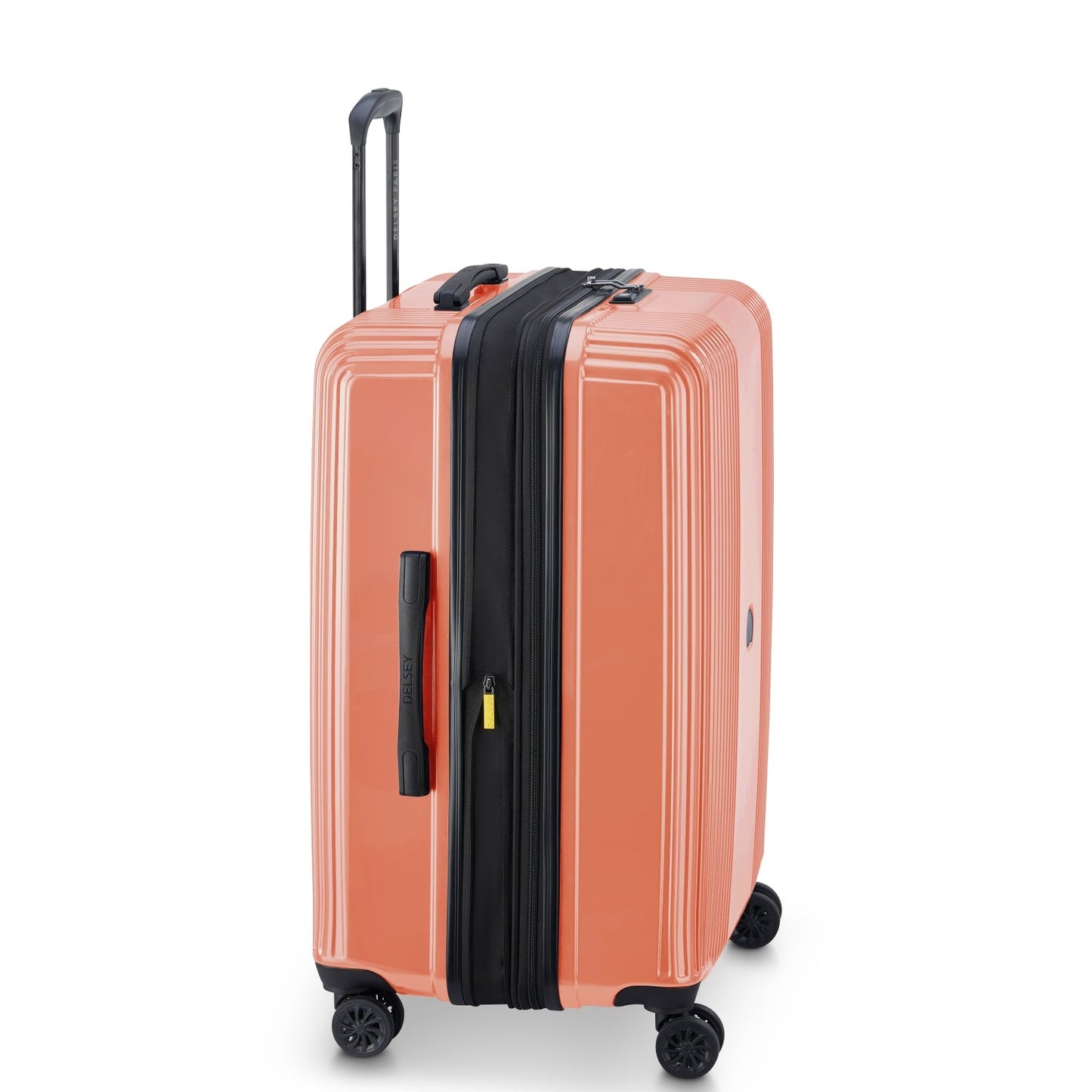 Delsey Paris Ophelie 3 Piece Expandable Glossy Pink Luggage