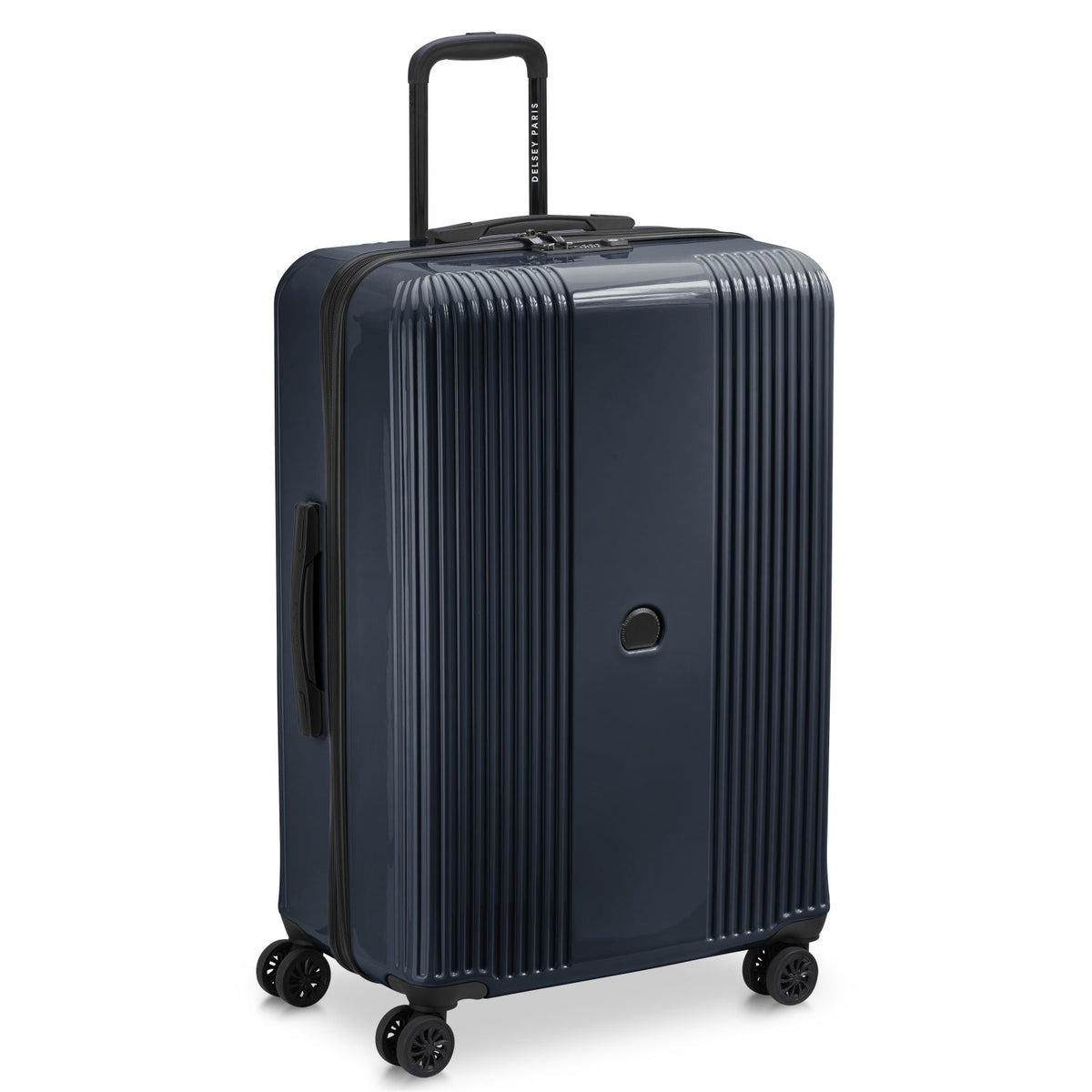 Delsey Paris Ophelie 3 Piece Expandable Ink Blue Luggage