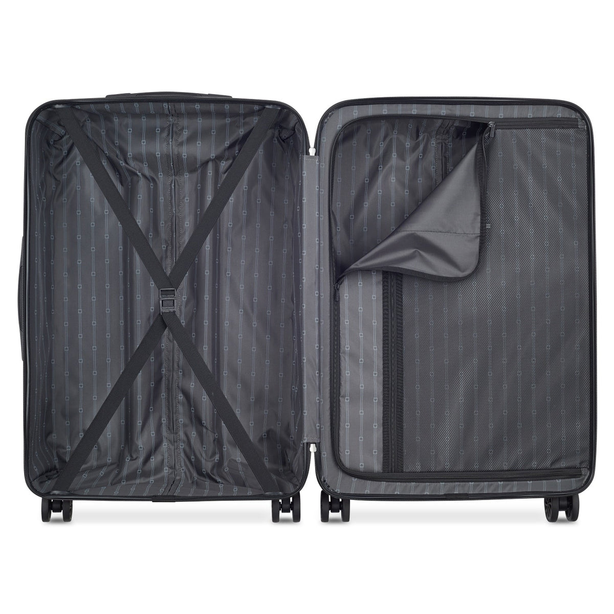 Delsey Paris Ophelie 3 Piece Expandable Ink Blue Luggage