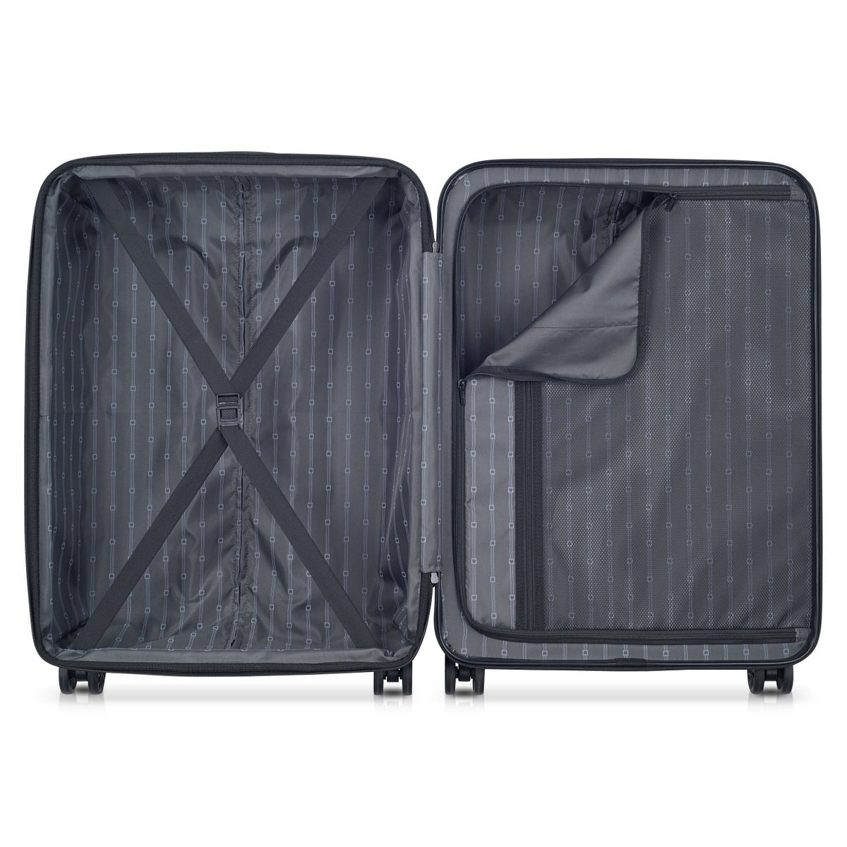 Delsey Paris Ophelie 3 Piece Expandable Ink Blue Luggage