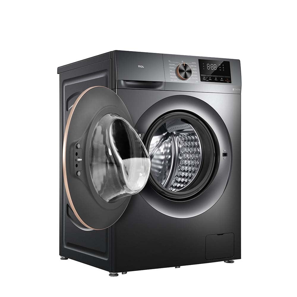 Tcl 10Kg Direct Drive Invertor Motor Washing Machine 1200Rpm, Gray P210Flg