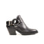 SEE BY CHLOE TEXAN CALF LEATHER SHOES BLACK - SB34032A-10140-999 - SB34032A-10140-999-37