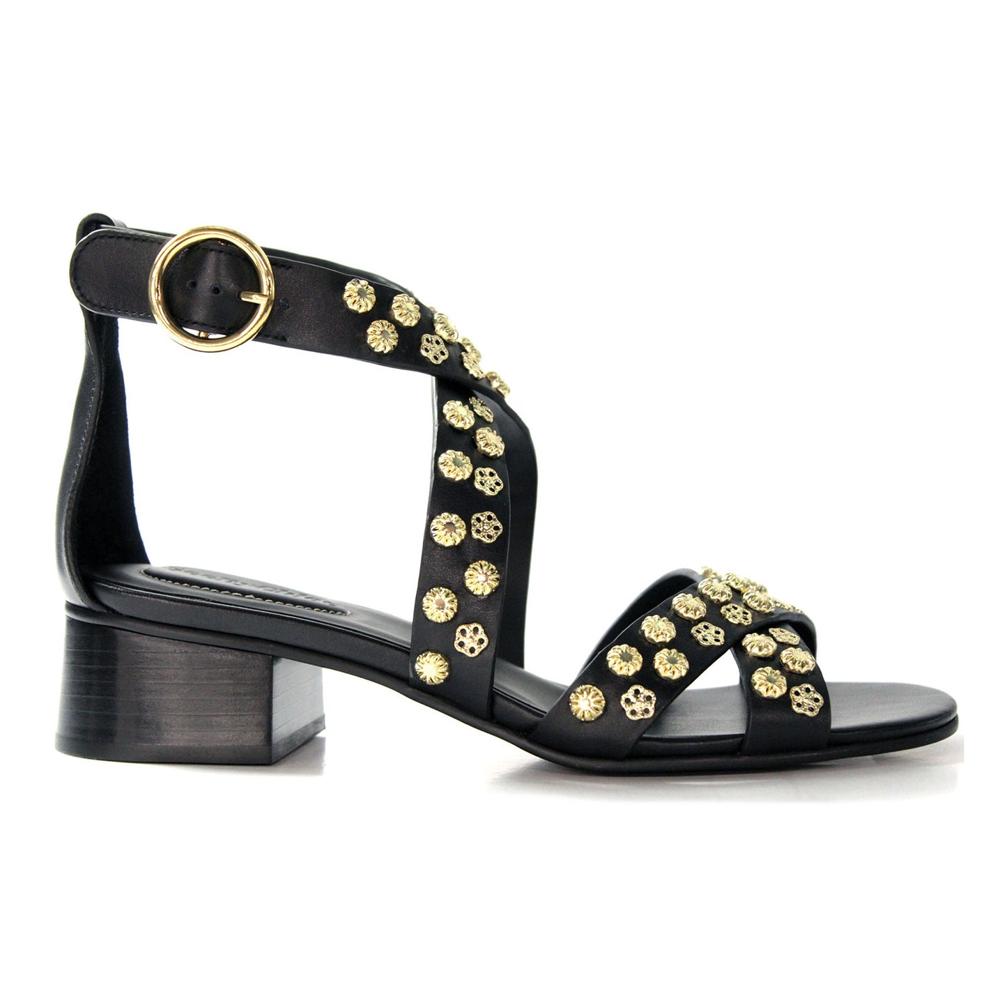 SEE BY CHLOE JARVIS CALFLEATHER SANDAL BLACK - SB35092A-12160-999 - SB35092A-12160-999-37.5